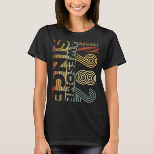 Phantastisch seit August 1982 41. Geburtstag Mann T-Shirt