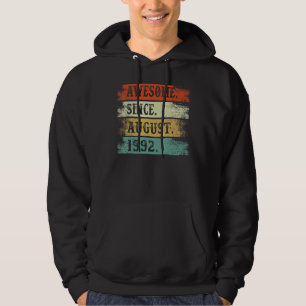 Phantastisch seit August 1992 30. Geburtstag 30 Ja Hoodie