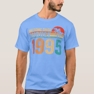 Phantastisch seit August 1995 27 Jahre alt 27 Jahr T-Shirt