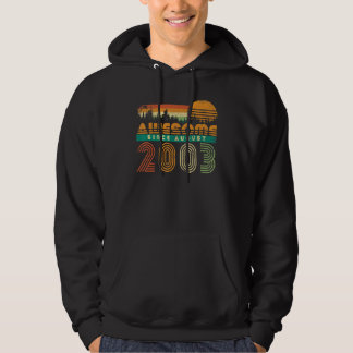 Phantastisch seit August 2003 Männer Frauen Geburt Hoodie
