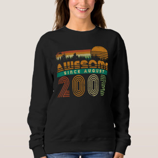 Phantastisch seit August 2003 Männer Frauen Geburt Sweatshirt