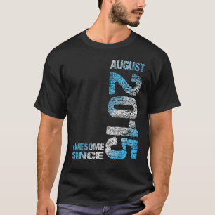 Phantastisch seit August 2015 8. Geburtstag Gebore T-Shirt