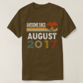 Phantastisch seit August 2017 T-Shirt (Design vorne)