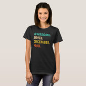 Phantastisch seit Dezember 1960 T-Shirt (Vorne ganz)