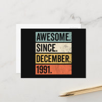 Phantastisch seit Dezember 1991 Geburtstag