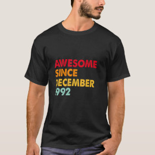 Phantastisch Seit Dezember 1992 30. Geburtstag 30. T-Shirt