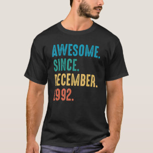 Phantastisch seit Dezember 1992 Geburtstag T-Shirt