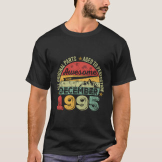 Phantastisch Seit Dezember 1995 Vintag 28 Jahre 28 T-Shirt
