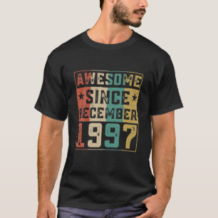 Phantastisch Seit Dezember 1997 24. Geburtstag Ret T-Shirt