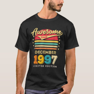 Phantastisch seit Dezember 1997 Geburtstag T-Shirt