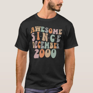 Phantastisch seit Dezember 2000 22. Geburtstag 2 T-Shirt