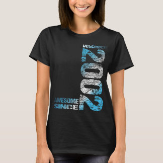 Phantastisch seit Dezember 2002 21. Geburtstag Geb T-Shirt