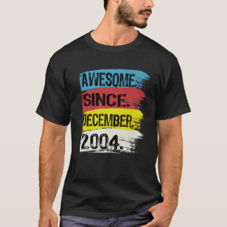 Phantastisch seit Dezember 2004 18 Jahre Altes Glü T-Shirt