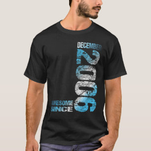 Phantastisch seit Dezember 2006 17. Geburtstag Geb T-Shirt