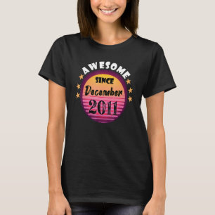 Phantastisch seit Dezember 2011 Geburtstag 2011 De T-Shirt