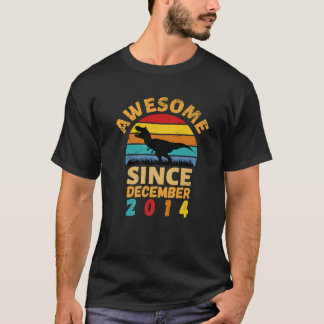 Phantastisch Seit Dezember 2014 Vintag 7. Geburtst T-Shirt