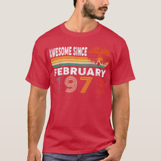 Phantastisch seit Februar 1973 T-Shirt