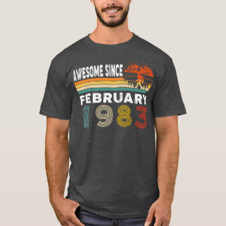 Phantastisch seit Februar 1983 T-Shirt