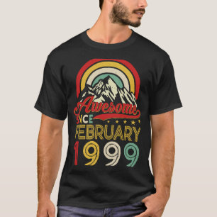 Phantastisch Seit Februar 1999 24. Geburtstag 24 J T-Shirt
