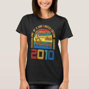 Phantastisch seit Februar 2010 13 Jahre alt 13. Ge T-Shirt