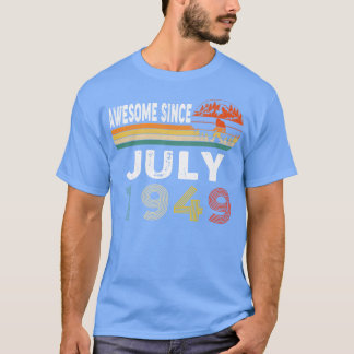 Phantastisch seit Juli 1949 T-Shirt