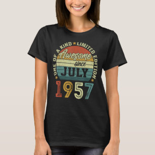 Phantastisch seit Juli 1957 65 Jahre alt 65 Jahre T-Shirt