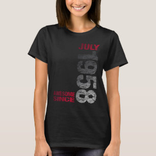 Phantastisch seit Juli 1958, 65. Geburtstag Gebore T-Shirt