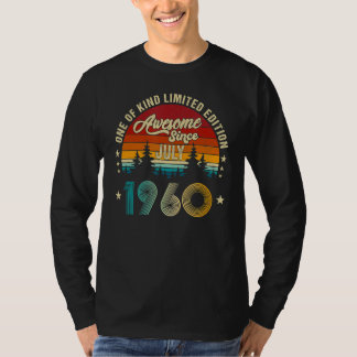 Phantastisch seit Juli 1960 62. Geburtstag 62 Jahr T-Shirt