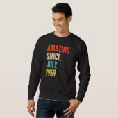 Phantastisch seit Juli 1969 53 Jahre alt 53. Gebur Sweatshirt (Vorne ganz)