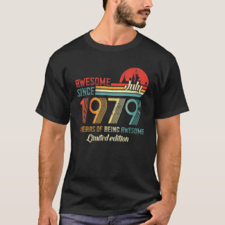 Phantastisch seit Juli 1979 42 Jahre alt Geboren J T-Shirt