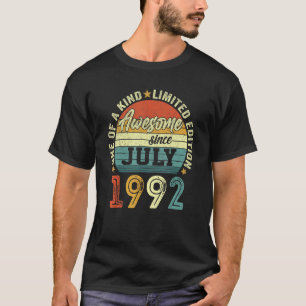Phantastisch seit Juli 1992 30 Jahre alt 30. Gebur T-Shirt