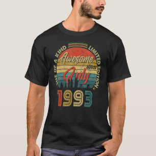 Phantastisch seit Juli 1993 Vintag 29. Geburtstag T-Shirt