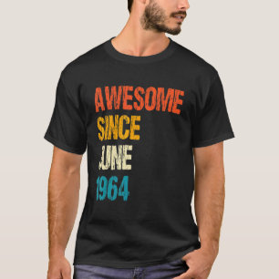 Phantastisch seit Juni 1964 58. Geburtstag 58. T-Shirt