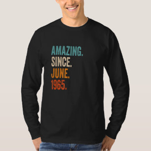 Phantastisch seit Juni 1965 58. Geburtstag T-Shirt