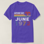 Phantastisch seit Juni 1972 T-Shirt (Design vorne)