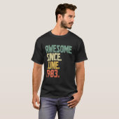 Phantastisch seit Juni 1983 40 T-Shirt (Vorne ganz)