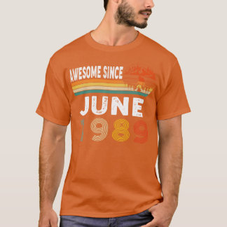 Phantastisch seit Juni 1989 T-Shirt