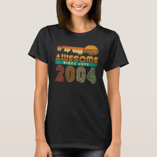 Phantastisch Seit Juni 2004 Geburtstag Geborener M T-Shirt