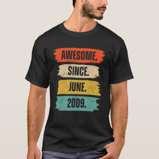 Phantastisch seit Juni 2009 14 Jahre alt 14 Jahre T-Shirt