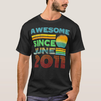 Phantastisch seit Juni 2011 10 Jahre alt 10. Gebur T-Shirt