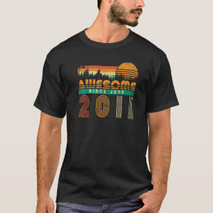 Phantastisch Seit Juni 2011 Geburtstag Geborener M T-Shirt