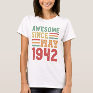 Phantastisch seit Mai 1942 80. Geburtstagsgeschenk T-Shirt