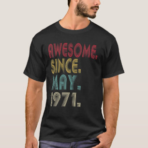 Phantastisch seit Mai 1971 50. Geburtstag 50 Jahre T-Shirt