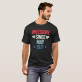 Phantastisch seit Mai 1971 T-Shirt (Vorne ganz)