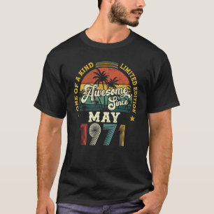 Phantastisch seit Mai 1971 Vintag 51. Geburtstag T-Shirt