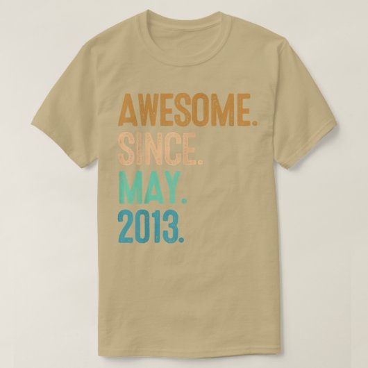 phantastisch seit Mai 2013. T-Shirt (Design vorne)