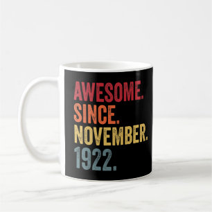 Phantastisch seit November 1924 97. Geburtstag 97 Kaffeetasse