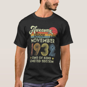 Phantastisch seit November 1932 90. Geburtstag 90 T-Shirt