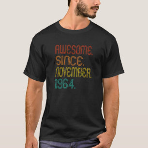 Phantastisch seit November 1964 58. Geburtstagside T-Shirt