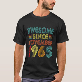 Phantastisch seit November 1965 Geburtstag Novembe T-Shirt
